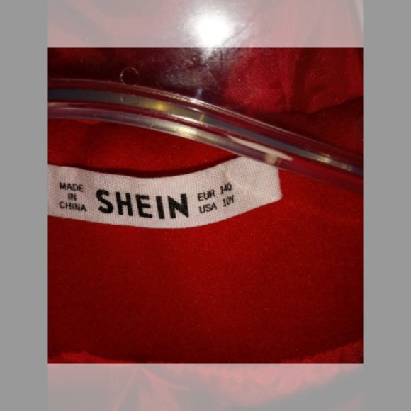 Hooded GIRLS SHEIN JACKET SZ 10Y - Picture 2 of 4